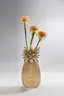 Deko-Vase- DH ca. 24,50x49,50 cm, Goldfarben