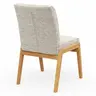 Stuhl Flore 2 - Stoff, Creme
