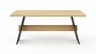 Esstisch Phoenix - LB ca. 180x100 cm, Eiche massiv, Bianco geölt