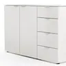 Kommode Colorado Beimöbel - BHT ca. 135x87x43 cm, Offwhite