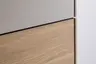 Drehtürenschrank Matera - BHT ca. 251x235x60 cm, Lack Matt, Kaschmir, Eiche, Milk