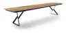 Esstisch - ausziehbar, LB ca. 220x100 cm, Eiche Furnier