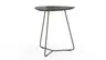 Ecktisch Fano - LBH ca. 59x50x55 cm, HPL Laminat, Graubraun