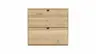 Schuhschrank Williston - Korpus Wildeiche bianco / Front sandgestrahlt