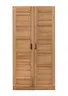  Drehtürenschrank- B ca. 102 cm, Buche, Teilmassiv, Geölt