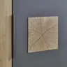 Schlafzimmer - inkl. Polsterkopfteil, Bianco-Eiche-Nachbildung, Lava Dekor, Absetzung Hirnholz