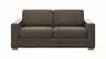 Sofa Lakeville - 2-Sitzer inkl. Schlaffunktion, Stoff, Braun