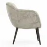Sessel Sevano - Leder, Offwhite