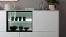 Sideboard Medio - inkl. Beleuchtung, Lack, Weiß