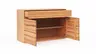 Sideboard Hillsboro - Buche/Kernbuche natur, geölt