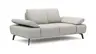 Sofa Theodor – 2-Sitzer inkl. Armlehne/Sitztiefe verstellbar, Stoff, Beige
