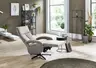 Fernsehsessel - Relaxfunktion, Stoff, Grau