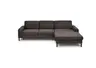 Ecksofa CALM MOVE 2.0 - 2,5-Sitzer mit Longchair rechts, Schlaffunktion, Feincord, Mocca