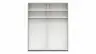 Drehtürenschrank Viana - B. ca. 200 cm, Lack, Steingrau