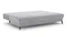 Schlafsofa Salema - 3-Sitzer mit Schlaffunktion (Liegefläche ca. 150x200cm), Stoff, Hellgrau