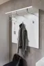 Garderobe - inkl. Sitzkissen, Weiß