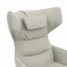 Drehsessel Houston Relax - Größe M, inkl. Relaxfunktion (motorisch), Aufstehhilfe und Kopfstütze, Stoff, Natur