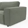 Sofa Lilaia - 1,5-Sitzer XL Tief mit 1,5-Sitzer XL, Stoff, Olivgrün