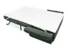 Faltsofa Easy - 2-Sitzer, ca. 140 cm inkl. Schlaffunktion/Topper/Armteil verstellbar, Stoff, Dunkelgrün