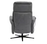 TV-Sessel MARLON - drehbar, Relaxfunktion, Kopfteilverstellung, Stoff, Graublau