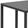 Lap-Top-Tisch - LB ca. 43x35 cm, Esche schwarz, Schwarz