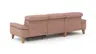 Ecksofa Hudson - Longchair links mit 2,5-Sitzer, inkl. Kopfteil/Armlehne verstellbar und Relaxfunktion (motorisch), Stoff, Kupfer