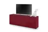 Lowboard - B ca. 181 cm, Bordeauxrot