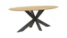 Esstisch Phoenix - LB ca. 200x110 cm, Eiche massiv, oval