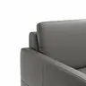 Sessel Arima - Leder, Anthrazit