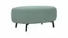 Hocker Morela - Stoff, Petrol
