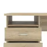 Schreibtisch - LB ca. 120x48 cm, Eiche Struktur Nachbildung