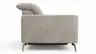 Sofa Tulsa KV - 2,5-Sitzer, inkl. Relaxfunktion und Kopfteilverstellung (motorisch), Stoff, Graubeige