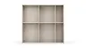 Drehtürenschrank Loretto - B ca. 254 cm, Melamin Astig hell