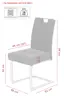 Freischwinger - Microfaser, Beige