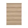 Kommode - B ca. 77 cm, Jackson Hickory Nachbildung