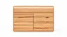 Sideboard Hillsboro - inkl. Beleuchtung, Buche/Kernbuche natur, geölt