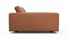Sofa Aprino 1 - 3,5-Sitzer XXL, Dickleder, Cognac, Armlehne Block breit