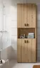 Hochschrank - B ca. 60 cm, Artisan Eiche Nachbildung