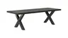 Esstisch Clifton - LB ca. 260x100 cm, Zerreiche massiv, Smoke