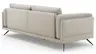 Sofa Valdemoro - 3-Sitzer, Stoff, Creme