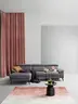 Ecksofa Anna - Longchair links mit 2,5-Sitzer inkl. Relaxfunktion (motorisch), Kopfteil verstellbar, Stoff, Stahl