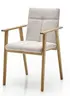 Armlehnstuhl - Stoff, Creme