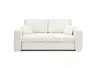 Sofa JORDEN 2 - 2-Sitzer inkl. Schlafftunktion mit Bettkasten, Stoff, Beige