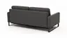 Sofa Enna - 3,5-Sitzer inklusive Relaxfunktion (motorisch), links und rechts, Leder, Anthrazit