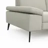 Ecksofa Houston - 2,5-Sitzer, Eckelement und 1-Sitzer mit Abschlussteil rechts,  inkl. Sitztiefenverstellung und Armlehne klappbar, Stoff, Natur