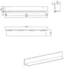 Wandboard- Eiche Dekor