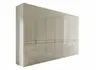 Drehtürenschrank - B ca. 298 cm, Sandglas, Dekor Sand