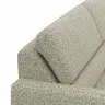 Ecksofa Valera - 3-Sitzer mit Ecke rechts inkl. Rückenlehne verstellbar, Stoff, Limone