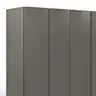 Drehtürenschrank Loretto - B ca. 280 cm, Lack matt, Anthrazit