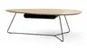 Couchtisch Fano - LBH ca. 121x75x38 cm, Eiche natur, Furnier